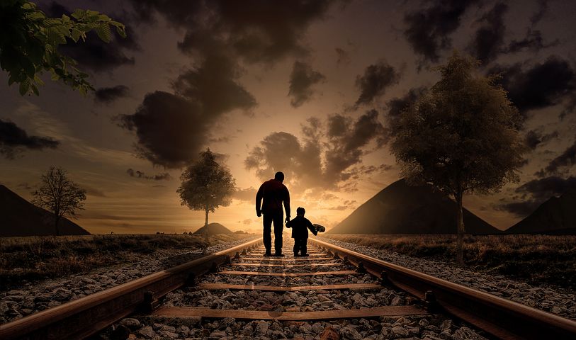 father and son